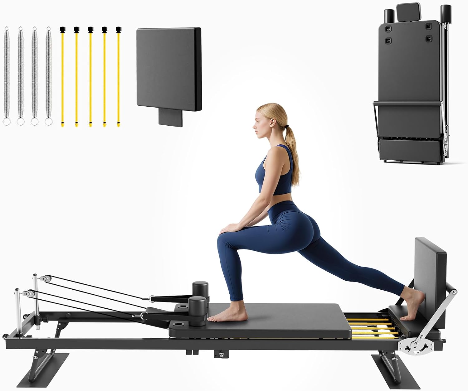 Leg Home Gym Workout - Складной тренажер для пилатеса, оборудование для