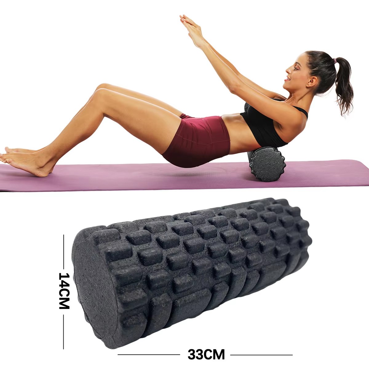 30/33 см фитнес-ролик для йоги – обзор и цена Home Gym Yoga