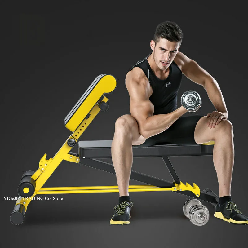 Регулируемая скамья для пресса – обзор и цена All In One Gym Home Equipment
